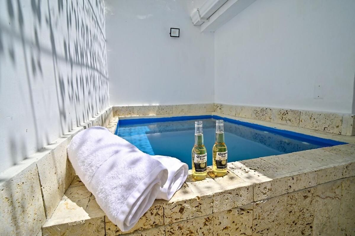 Casa Con Piscina Y Terraza Privada A Pasos De La Playa Сasa de vacaciones Cartagena
