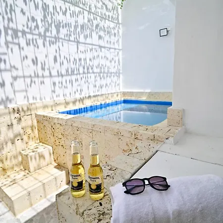 Casa Con Piscina Y Terraza Privada A Pasos De La Playa * Cartagena
